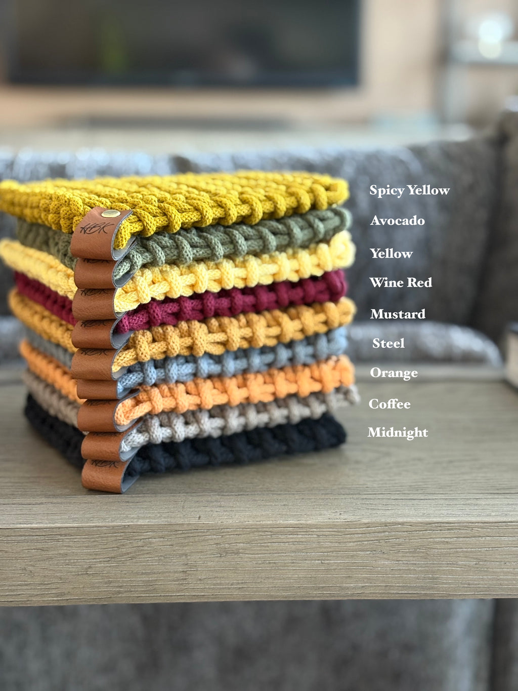 Chunky Comfort Holders - Handmade Crocheted Potholder