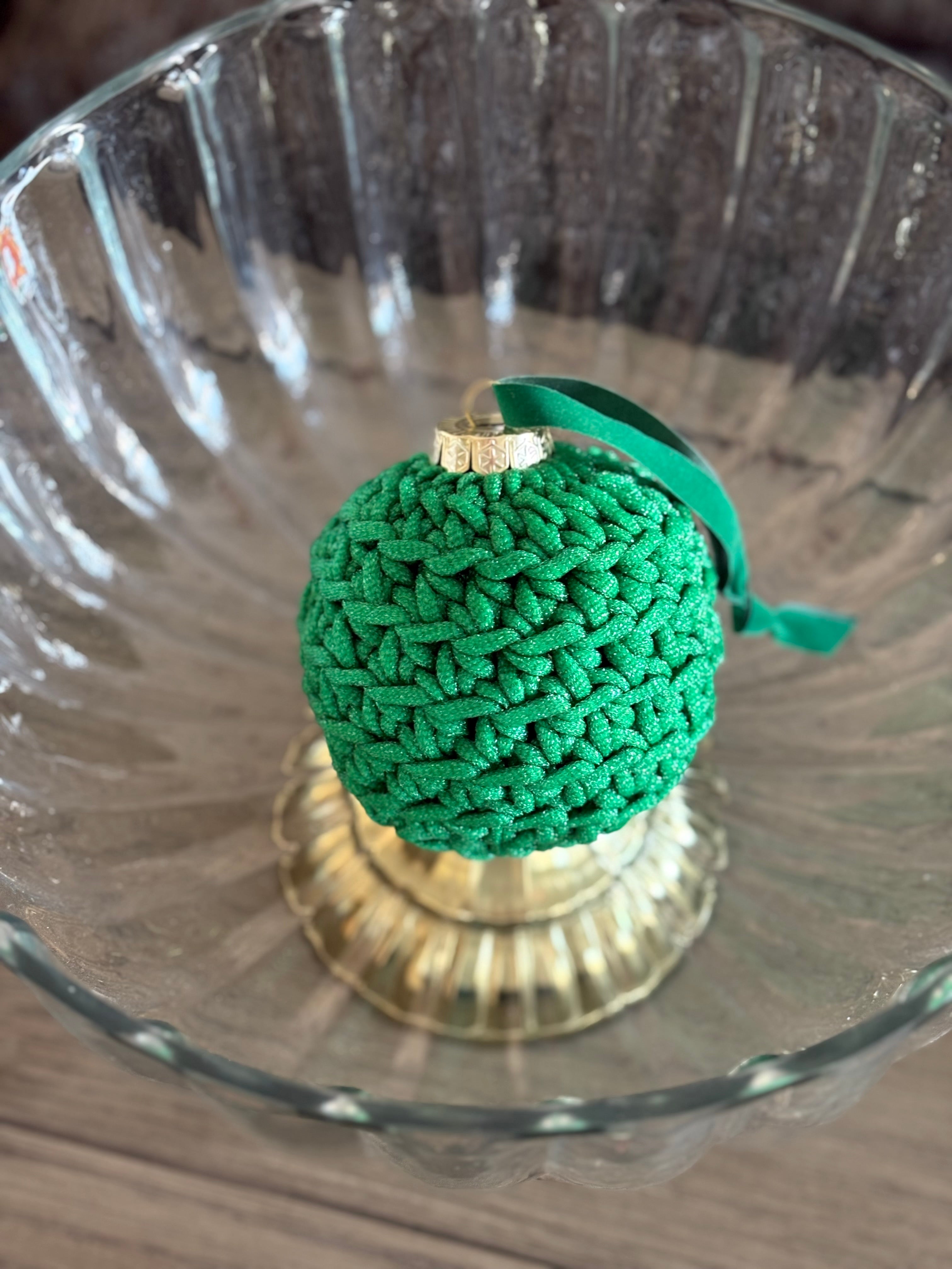 Crotchet Christmas Ornaments 4”