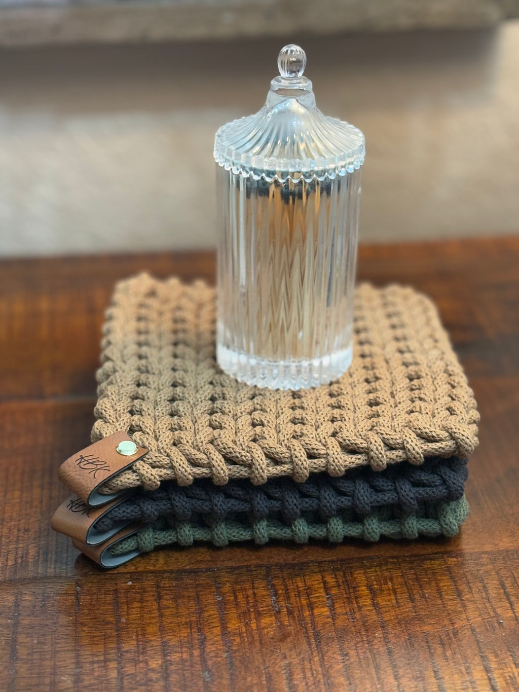 Chunky Comfort Holders - Handmade Crocheted Potholder