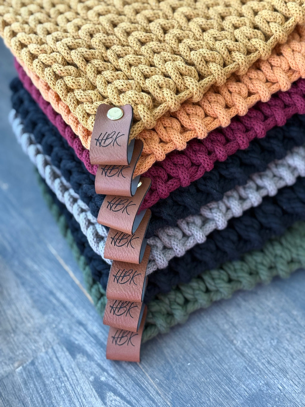 Chunky Comfort Holders - Handmade Crocheted Potholder