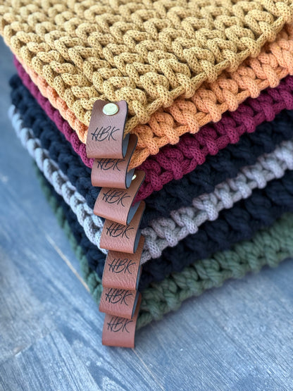 Chunky Comfort Holders - Handmade Crocheted Potholder