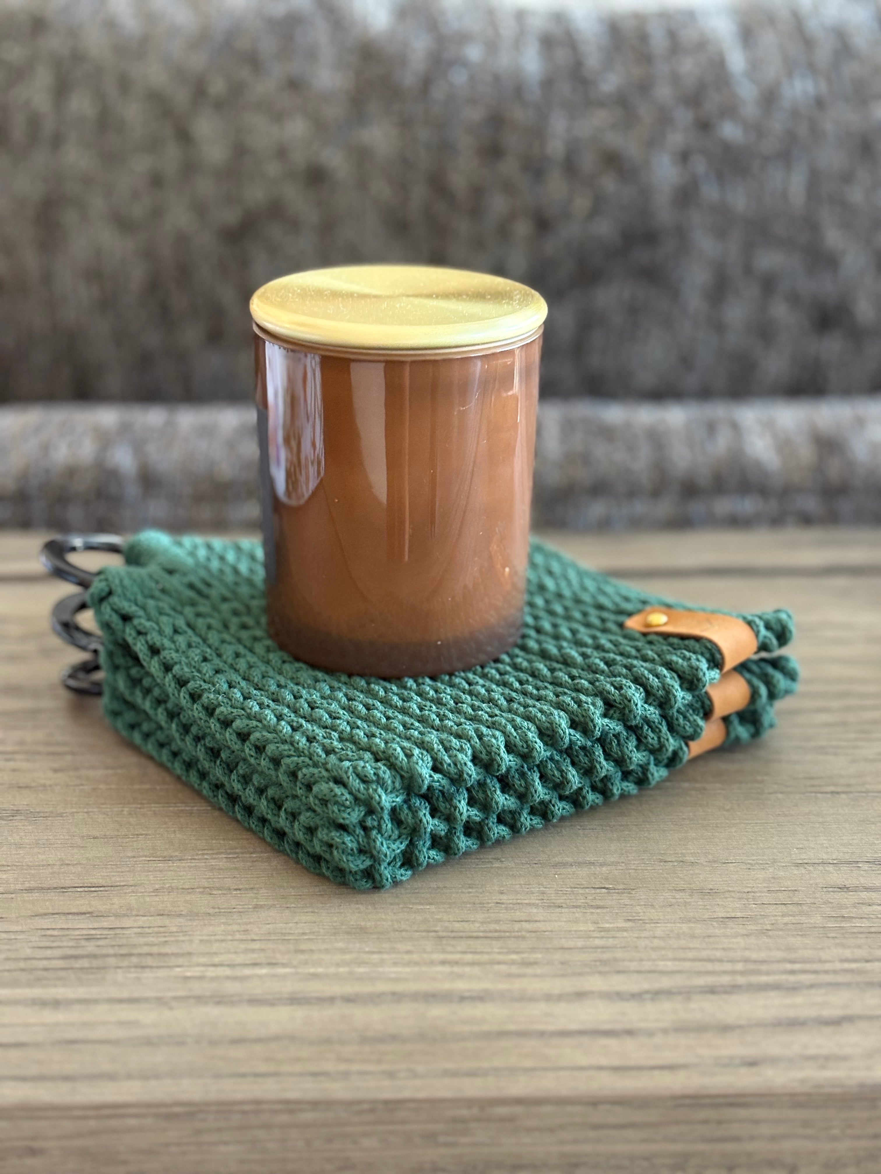 Textured Kitchen Trivets with Decorative Rings