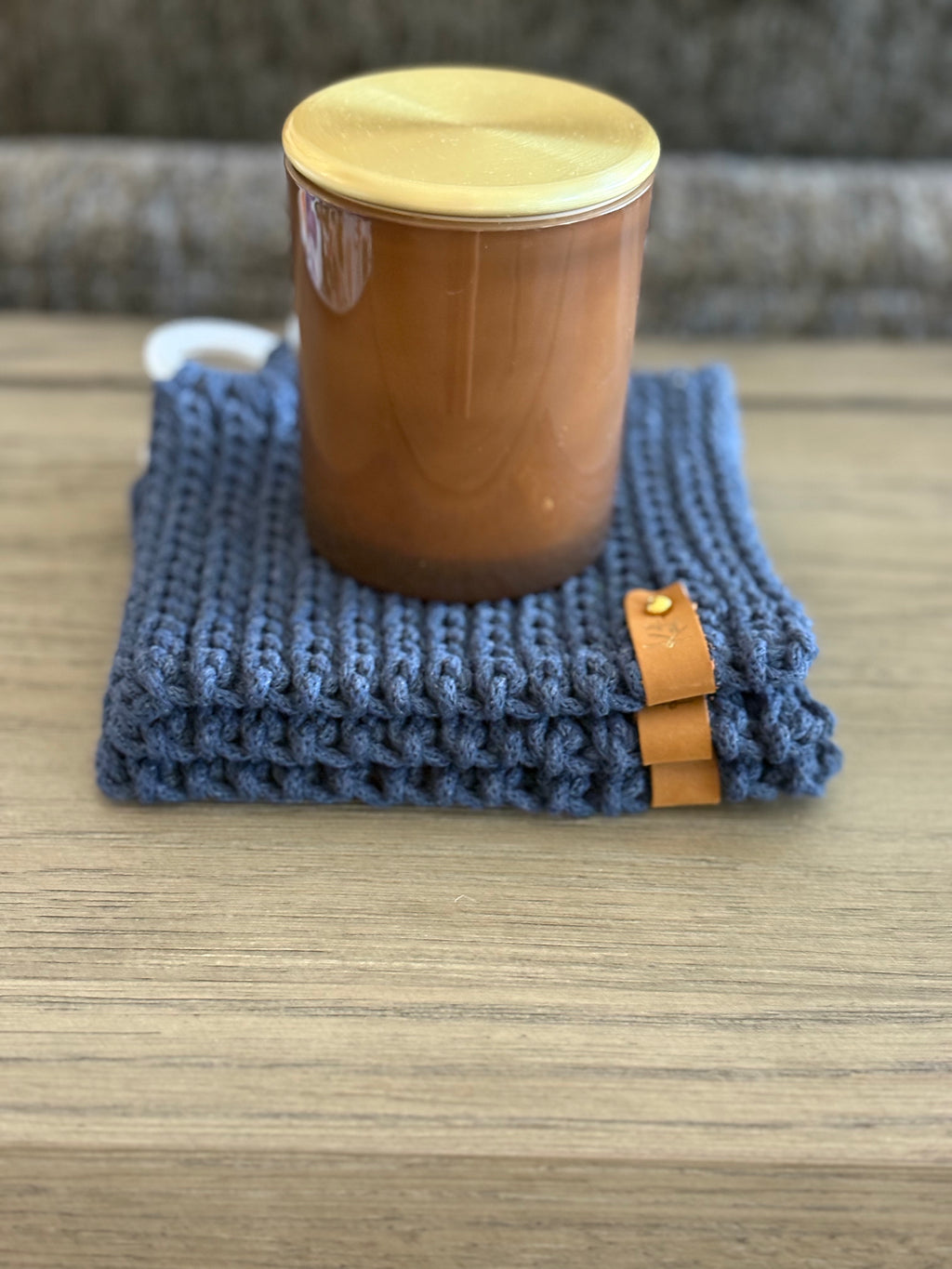 Textured Kitchen Trivets with Decorative Rings