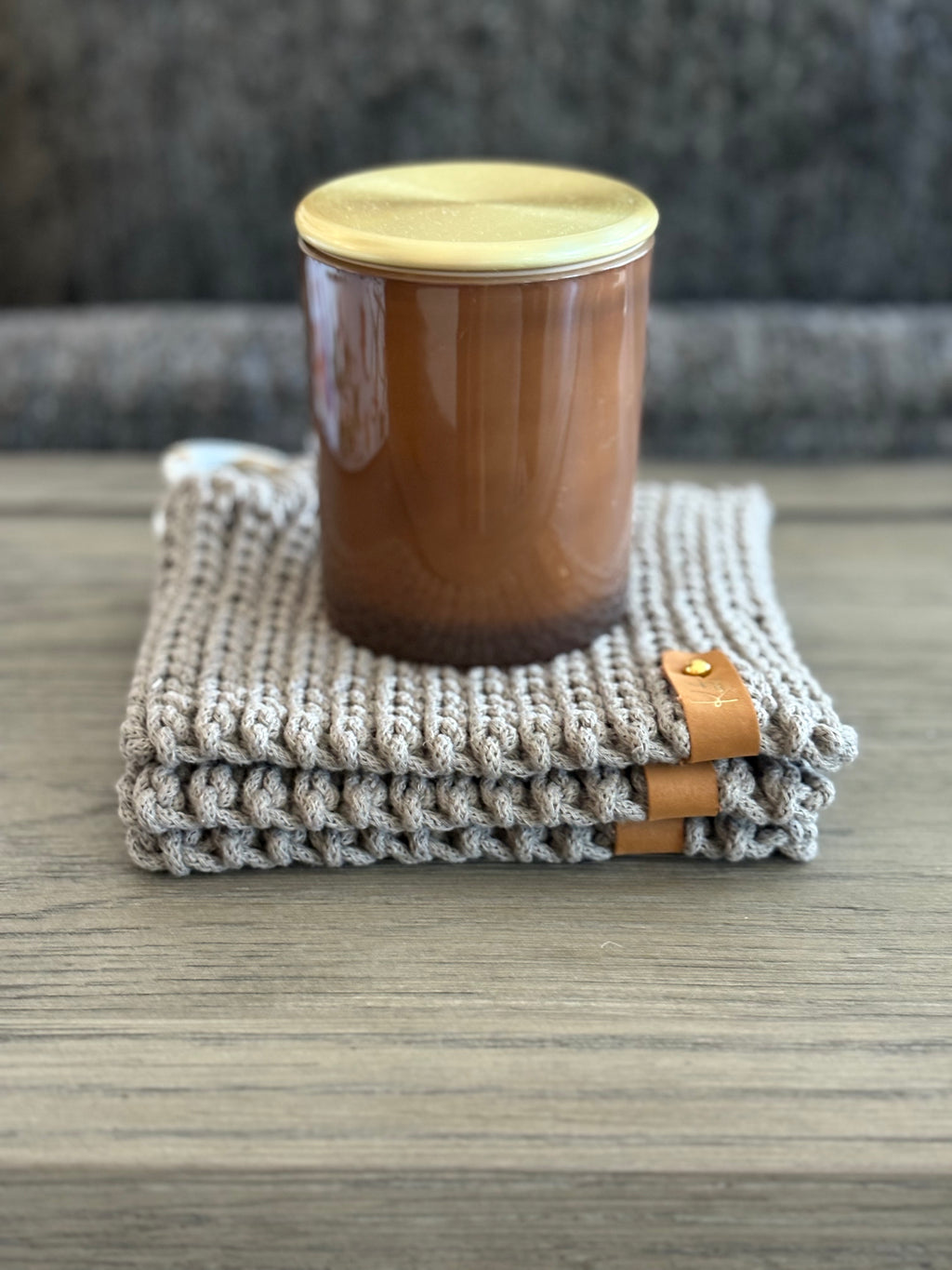 Textured Kitchen Trivets with Decorative Rings