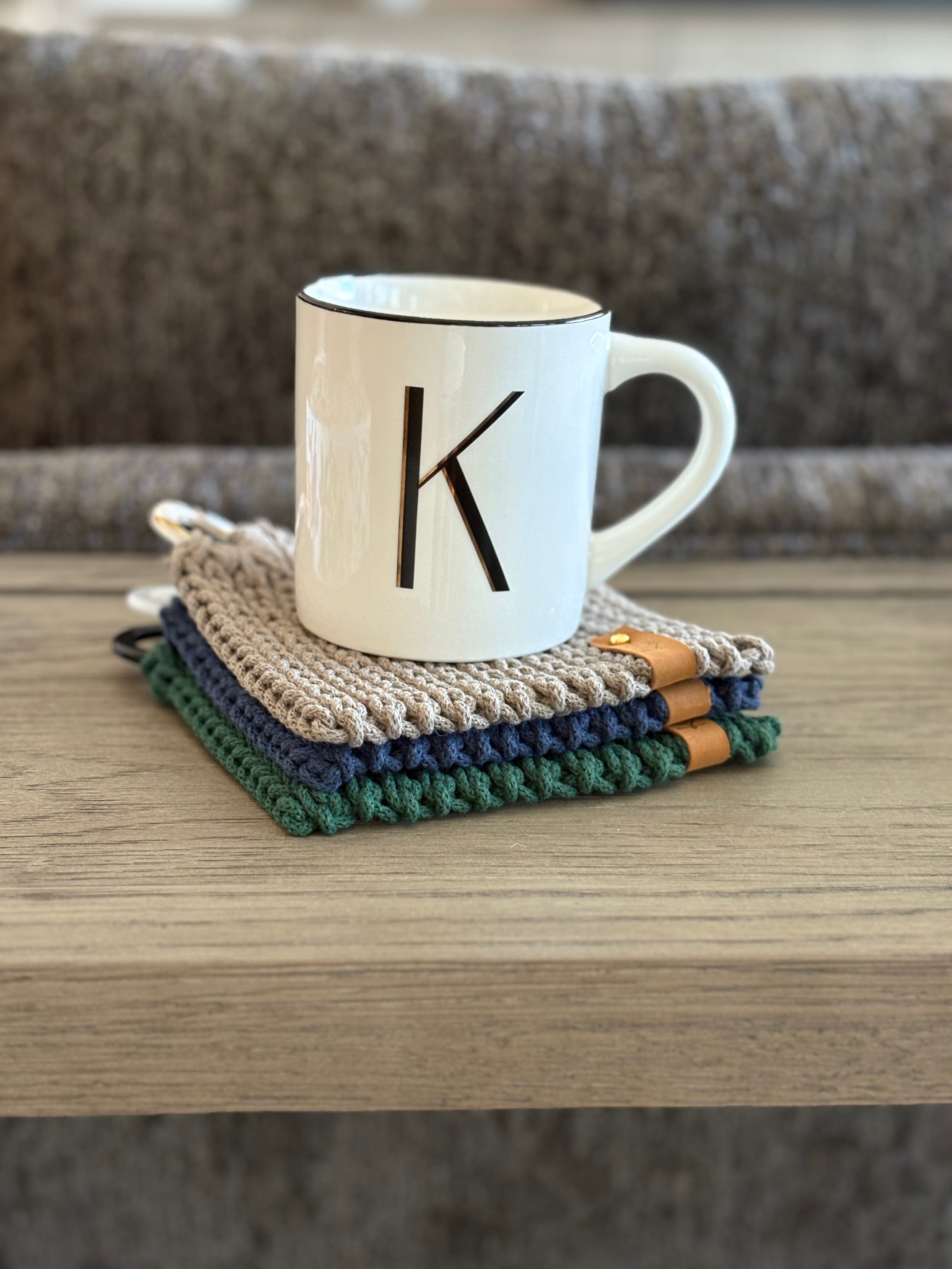 Textured Kitchen Trivets with Decorative Rings