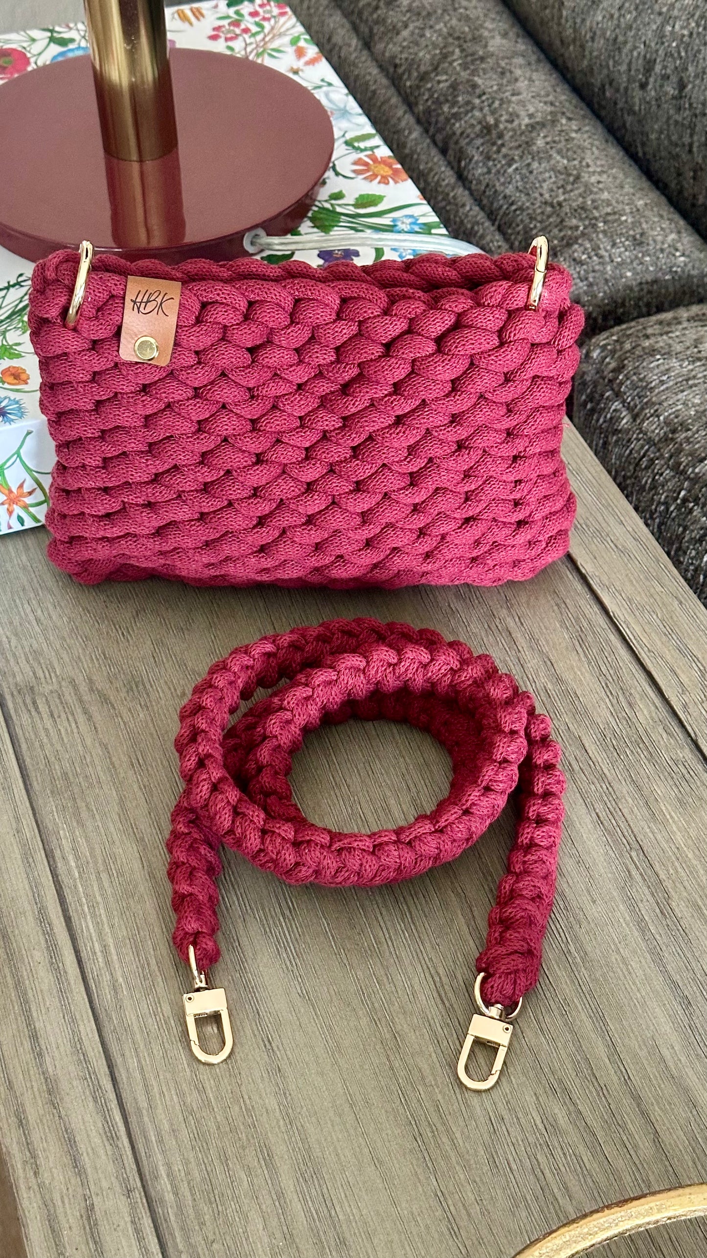 The Kenzie Bag: Merlot
