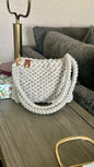 The Kenzie Bag: Ivory Linen